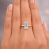 Verlobungsring Emerald Diamant