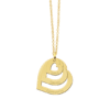 Anhänger Collier Kette gold Familie Gravur Geschenk