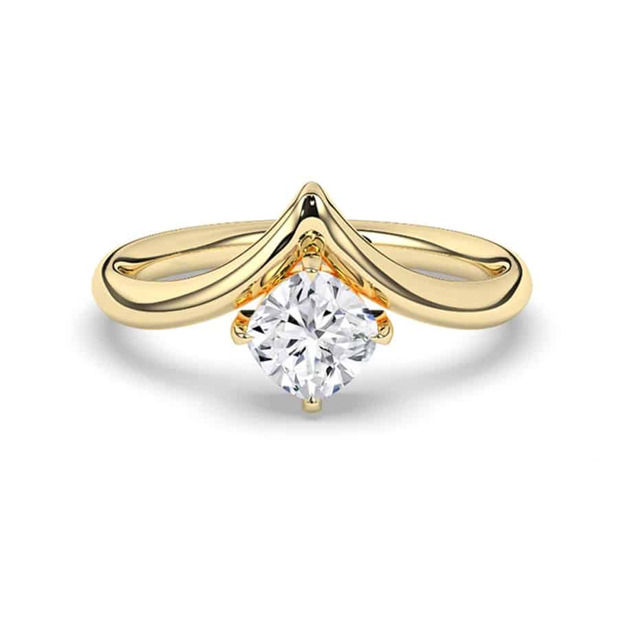 Solitärring mit 1,10 Karat Kissen D, E Farbe VVS Clarity, IGI zertifiziert 1 Solitärring mit 1,10 Karat Kissen D, E Farbe VVS Clarity, IGI zertifiziert
