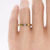 Verlobungsring mit Diamant in Spannfassung