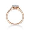 Verlobungsring exklusives Design Rotgold