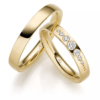 Trauringe Gerstner Gold mit Brillanten Diamanten karat design