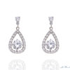 Ohrstecker Cove Brautschmuck rosegold zirkonia