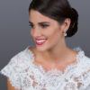 Ohrstecker Cove Brautschmuck rosegold zirkonia