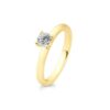 Breuning - Damenring 4er Krappe – Gelb und Rotgold – 4105991