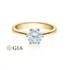 Verlobungsring Diamant Lupenrein, River 18016