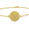 Fingerabdruck Armband personalisiert gold silber herz rechteck rund