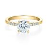 Verlobungsring mit Labor-Diamanten RU-1594-33